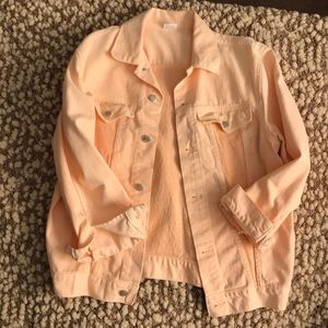Vintage Peach Jean Jacket